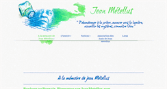 Desktop Screenshot of jeanmetellus.com